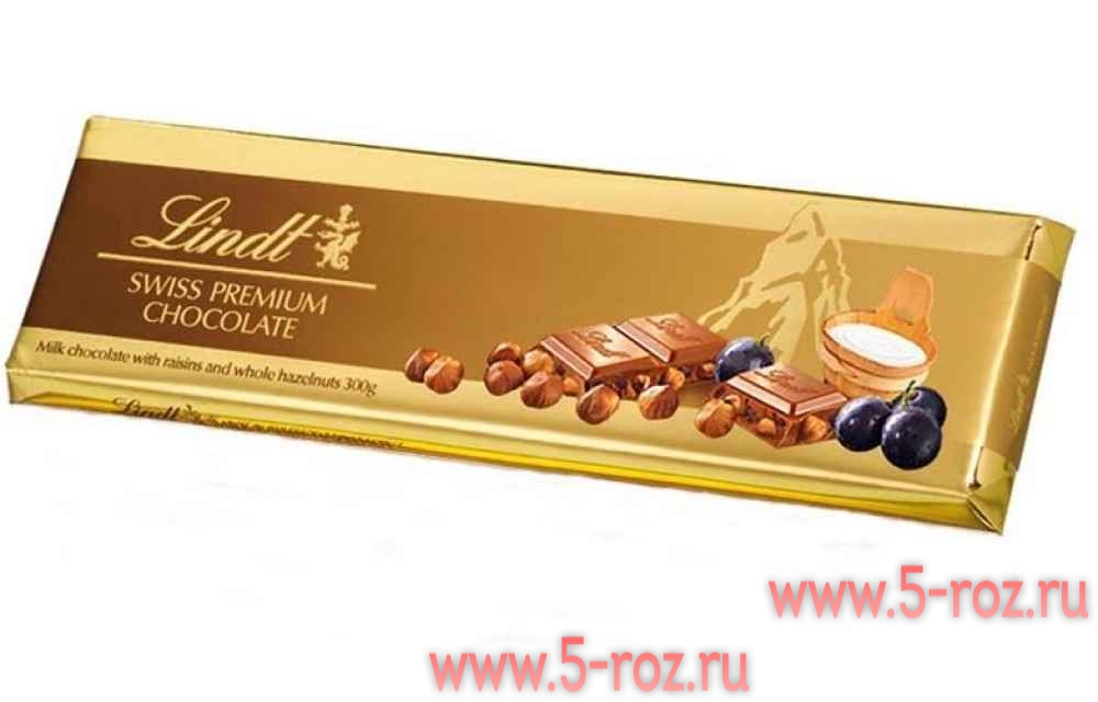 Шоколад Lindt темный фундук 300г